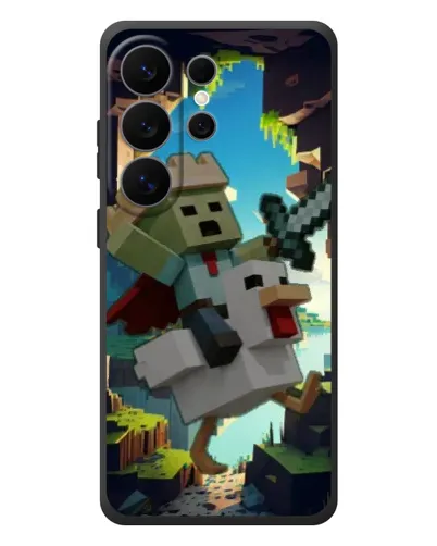 Чехол для Samsung Galaxy S26 Ultra с картинкой «Стив и гусь» Чехол для Samsung Galaxy S26 Ultra с картинкой «Стив и гусь»