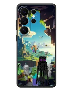 Чехол для Samsung Galaxy S26 Ultra с картинкой «Эндермен в лесу» Чехол для Samsung Galaxy S26 Ultra с картинкой «Эндермен в лесу»