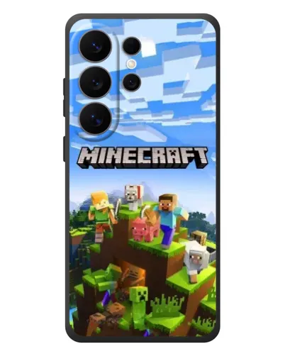 Чехол для Samsung Galaxy S26 Ultra с картинкой «Minecraft классический мир» Чехол для Samsung Galaxy S26 Ultra с картинкой «Minecraft классический мир»