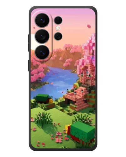 Чехол для Samsung Galaxy S26 Ultra с картинкой «Розовое дерево Minecraft» Чехол для Samsung Galaxy S26 Ultra с картинкой «Розовое дерево Minecraft»