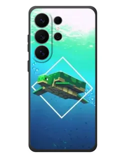 Чехол для Samsung Galaxy S26 Ultra с картинкой «Черепаха Minecraft» Чехол для Samsung Galaxy S26 Ultra с картинкой «Черепаха Minecraft»