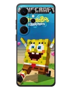 Чехол для Samsung Galaxy S26 Ultra с картинкой «Губка Боб Minecraft» Чехол для Samsung Galaxy S26 Ultra с картинкой «Губка Боб Minecraft»