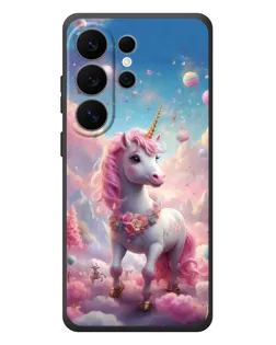 Чехол для Samsung Galaxy S26 Ultra с картинкой «Единорог среди облаков»