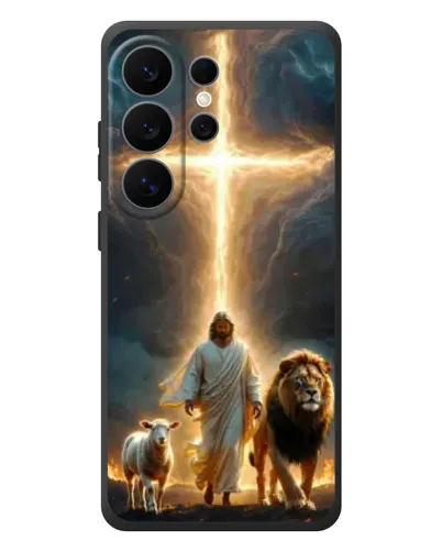 Чехол для Samsung Galaxy S26 Ultra с картинкой «Лев Иуды и Свет» Чехол для Samsung Galaxy S26 Ultra с картинкой «Лев Иуды и Свет»