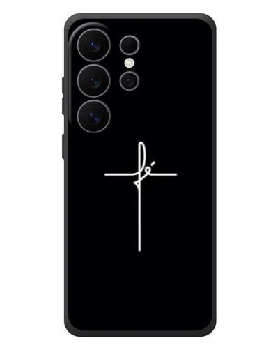 Чехол для Samsung Galaxy S26 Ultra с картинкой «Тонкий крест» Чехол для Samsung Galaxy S26 Ultra с картинкой «Тонкий крест»
