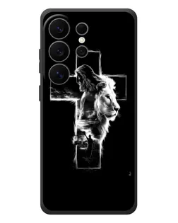 Чехол для Samsung Galaxy S26 Ultra с картинкой «Сияющий крест Jesus»