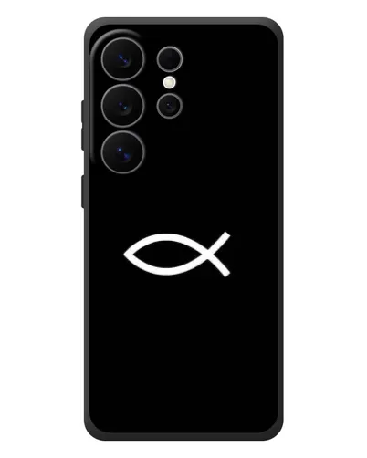 Чехол для Samsung Galaxy S26 Ultra с картинкой «Символ рыбы Jesus» Чехол для Samsung Galaxy S26 Ultra с картинкой «Символ рыбы Jesus»