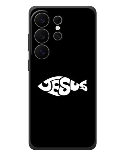 Чехол для Samsung Galaxy S26 Ultra с картинкой «Рыба Jesus» Чехол для Samsung Galaxy S26 Ultra с картинкой «Рыба Jesus»