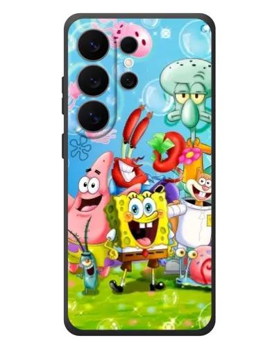Чохол для Samsung Galaxy S26 Ultra з картинкою «Губка Боб та друзі» Чохол для Samsung Galaxy S26 Ultra з картинкою «Губка Боб та друзі»