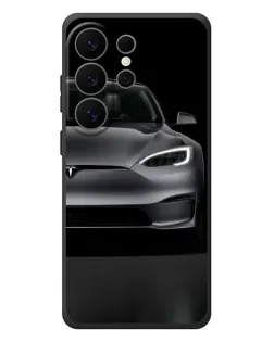 Чехол для Samsung Galaxy S26 Ultra с картинкой «Tesla Model S Look» Чехол для Samsung Galaxy S26 Ultra с картинкой «Tesla Model S Look»