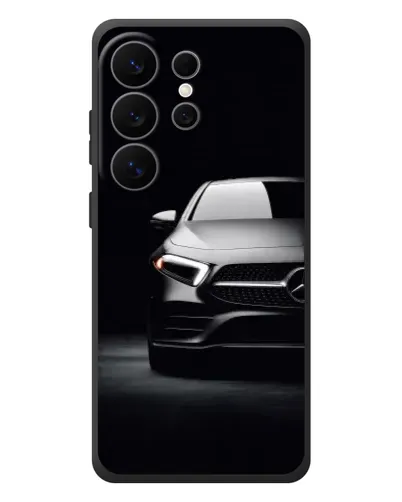 Чехол для Samsung Galaxy S26 Ultra с картинкой «Свет фар Mercedes»