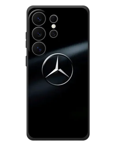 Чехол для Samsung Galaxy S26 Ultra с картинкой «Mercedes на металле» Чехол для Samsung Galaxy S26 Ultra с картинкой «Mercedes на металле»