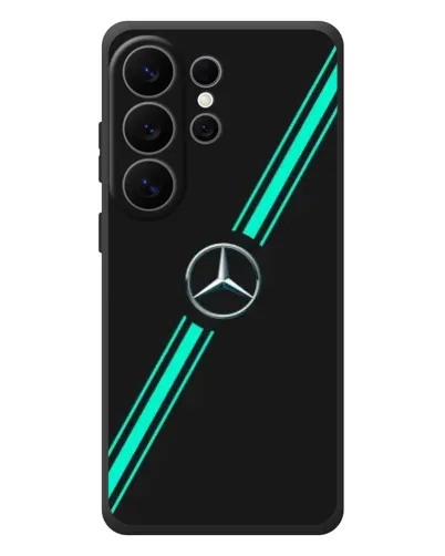 Чехол для Samsung Galaxy S26 Ultra с картинкой «Спортивные линии Mercedes» Чехол для Samsung Galaxy S26 Ultra с картинкой «Спортивные линии Mercedes»
