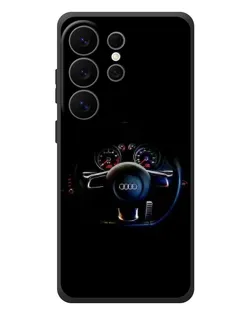 Чехол для Samsung Galaxy S26 Ultra с картинкой «Салон Audi — руль» Чехол для Samsung Galaxy S26 Ultra с картинкой «Салон Audi — руль»