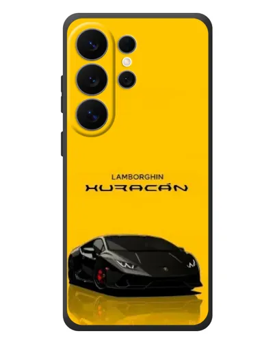 Чехол для Samsung Galaxy S26 Ultra с картинкой «Lamborghini Huracan черный»