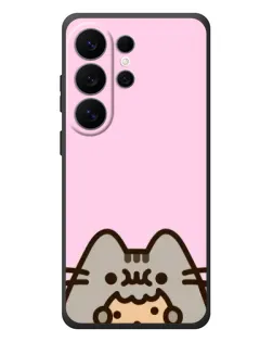 Чехол для Samsung Galaxy S26 Ultra с картинкой «Pusheen и печенье» Чехол для Samsung Galaxy S26 Ultra с картинкой «Pusheen и печенье»