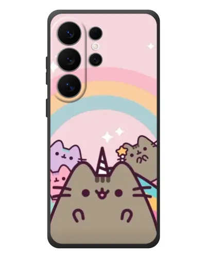 Чехол для Samsung Galaxy S26 Ultra с картинкой «Единорог Pusheen»