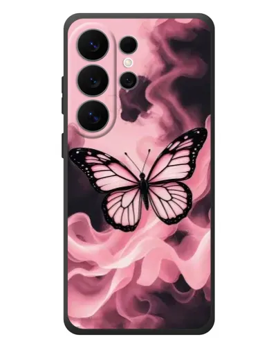 Чехол для Samsung Galaxy S26 Ultra с картинкой «Бабочка в дыму»
