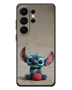 Чехол для Samsung Galaxy S26 Ultra с картинкой «Стич на коричневом фоне» Чехол для Samsung Galaxy S26 Ultra с картинкой «Стич на коричневом фоне»