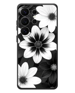 Чехол для Samsung Galaxy S26 Ultra с картинкой «Монохромные астры» Чехол для Samsung Galaxy S26 Ultra с картинкой «Монохромные астры»