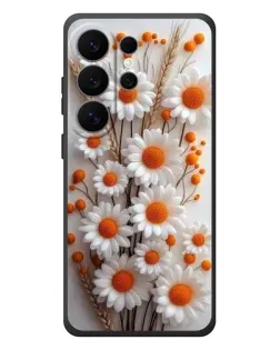 Чехол для Samsung Galaxy S26 Ultra с картинкой «Белые сухоцветы» Чехол для Samsung Galaxy S26 Ultra с картинкой «Белые сухоцветы»