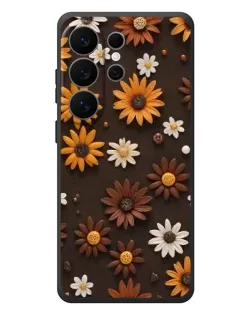 Чехол для Samsung Galaxy S26 Ultra с картинкой «Узор из маленьких подсолнухов» Чехол для Samsung Galaxy S26 Ultra с картинкой «Узор из маленьких подсолнухов»