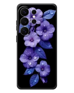 Чехол для Samsung Galaxy S26 Ultra с картинкой «Фиолетовые цветы с росою» Чехол для Samsung Galaxy S26 Ultra с картинкой «Фиолетовые цветы с росою»