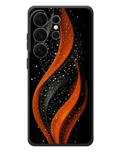 Чехол для Samsung Galaxy S26 Ultra с картинкой «Огненная звездная волна»