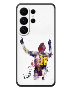 Чехол для Samsung Galaxy S26 Ultra с картинкой «Акварельный Месси Барселона»