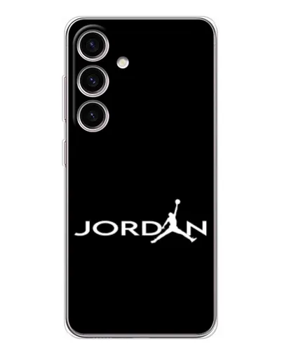 Чехол для Samsung Galaxy S26 с картинкой «Jordan White Logo»
