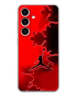 Чохол для Samsung Galaxy S26 з картинкою «Jordan Red Smoke» Чохол для Samsung Galaxy S26 з картинкою «Jordan Red Smoke»