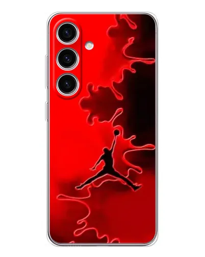 Чехол для Samsung Galaxy S26 с картинкой «Jordan Red Smoke»