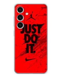 Чохол для Samsung Galaxy S26 з картинкою «Nike Just Do It» Чохол для Samsung Galaxy S26 з картинкою «Nike Just Do It»