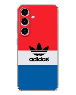 Чехол для Samsung Galaxy S26 с картинкой «Ретро блоки Adidas»