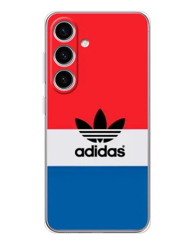 Чехол для Samsung Galaxy S26 с картинкой «Ретро блоки Adidas» Чехол для Samsung Galaxy S26 с картинкой «Ретро блоки Adidas»