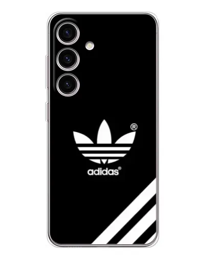 Чехол для Samsung Galaxy S26 с картинкой «Adidas с диагональными полосами» Чехол для Samsung Galaxy S26 с картинкой «Adidas с диагональными полосами»