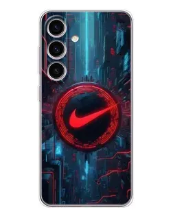 Чехол для Samsung Galaxy S26 с картинкой «Техногенный стиль Nike» Чехол для Samsung Galaxy S26 с картинкой «Техногенный стиль Nike»