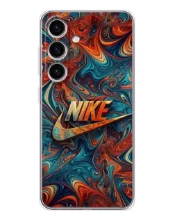 Чехол для Samsung Galaxy S26 с картинкой «Nike в абстракции» Чехол для Samsung Galaxy S26 с картинкой «Nike в абстракции»