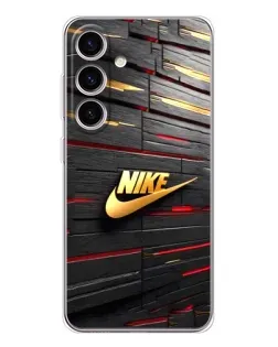 Чехол для Samsung Galaxy S26 с картинкой «Золотой Nike на металле» Чехол для Samsung Galaxy S26 с картинкой «Золотой Nike на металле»