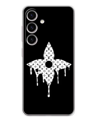 Чехол для Samsung Galaxy S26 с картинкой «Цветочная монограмма» Чехол для Samsung Galaxy S26 с картинкой «Цветочная монограмма»