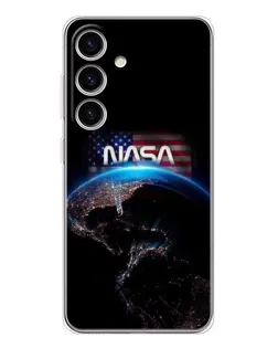 Чехол для Samsung Galaxy S26 с картинкой «Земля из космоса NASA»