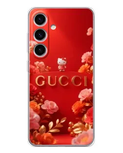 Чехол для Samsung Galaxy S26 с картинкой «Gucci — золотой сад» Чехол для Samsung Galaxy S26 с картинкой «Gucci — золотой сад»