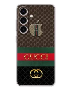 Чехол для Samsung Galaxy S26 с картинкой «Gucci — брендированный десерт» Чехол для Samsung Galaxy S26 с картинкой «Gucci — брендированный десерт»