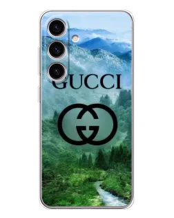 Чехол для Samsung Galaxy S26 с картинкой «Gucci — горный пейзаж» Чехол для Samsung Galaxy S26 с картинкой «Gucci — горный пейзаж»