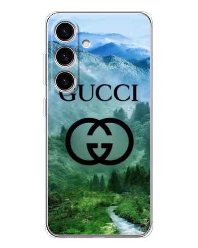 Чехол для Samsung Galaxy S26 с картинкой «Gucci — горный пейзаж»