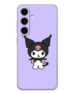 Чехол для Samsung Galaxy S26 с картинкой «Kuromi — нежный фиолетовый» Чехол для Samsung Galaxy S26 с картинкой «Kuromi — нежный фиолетовый»