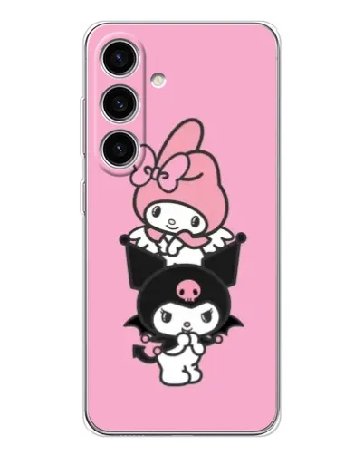 Чехол для Samsung Galaxy S26 с картинкой «My Melody и Kuromi» Чехол для Samsung Galaxy S26 с картинкой «My Melody и Kuromi»