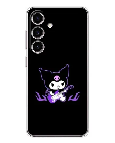Чехол для Samsung Galaxy S26 с картинкой «Электрическая Kuromi» Чехол для Samsung Galaxy S26 с картинкой «Электрическая Kuromi»