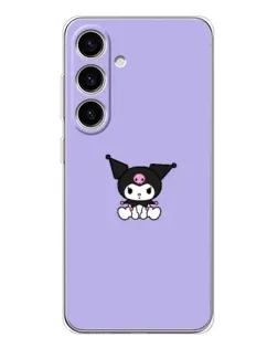 Чехол для Samsung Galaxy S26 с картинкой «Kuromi — фиолетовый минимализм» Чехол для Samsung Galaxy S26 с картинкой «Kuromi — фиолетовый минимализм»