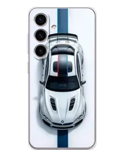 Чехол для Samsung Galaxy S26 с картинкой «Вид сверху — BMW M»
